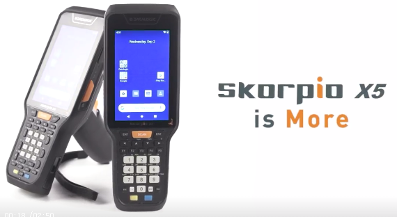 重磅來襲|Skorpio X5移動(dòng)終端 - 增強(qiáng)可追溯性，提高生產(chǎn)力！