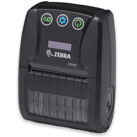 zebra斑馬ZR118 2英寸寬標準版移動打印機